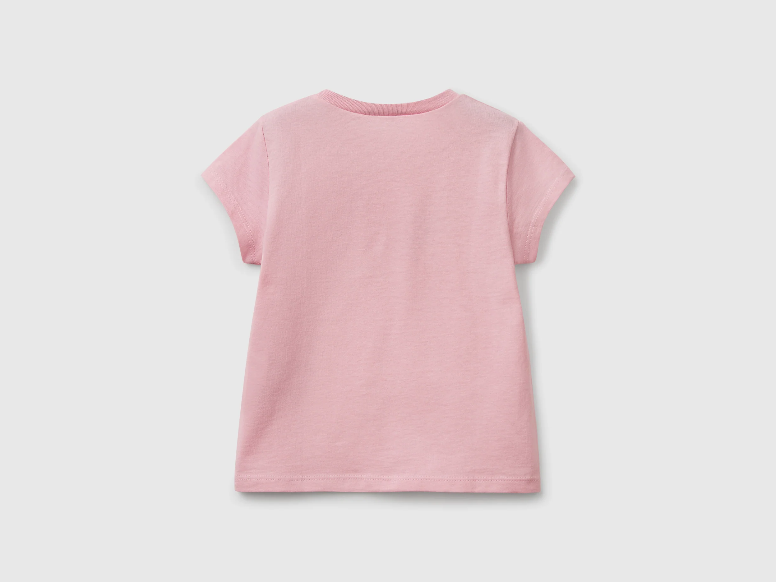 T-shirt in cotone con glitter - Image 2