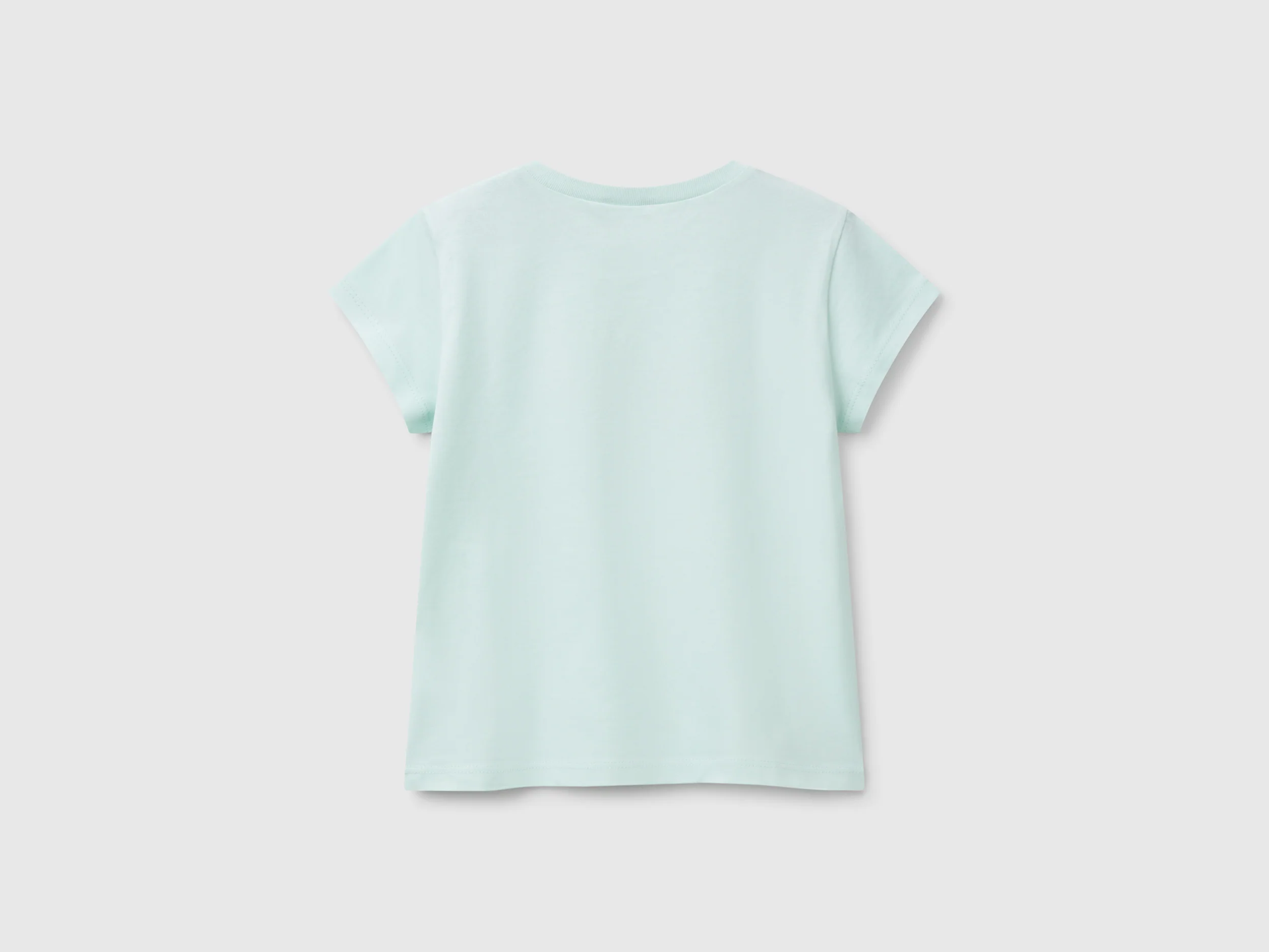 T-shirt in cotone con glitter - Image 2