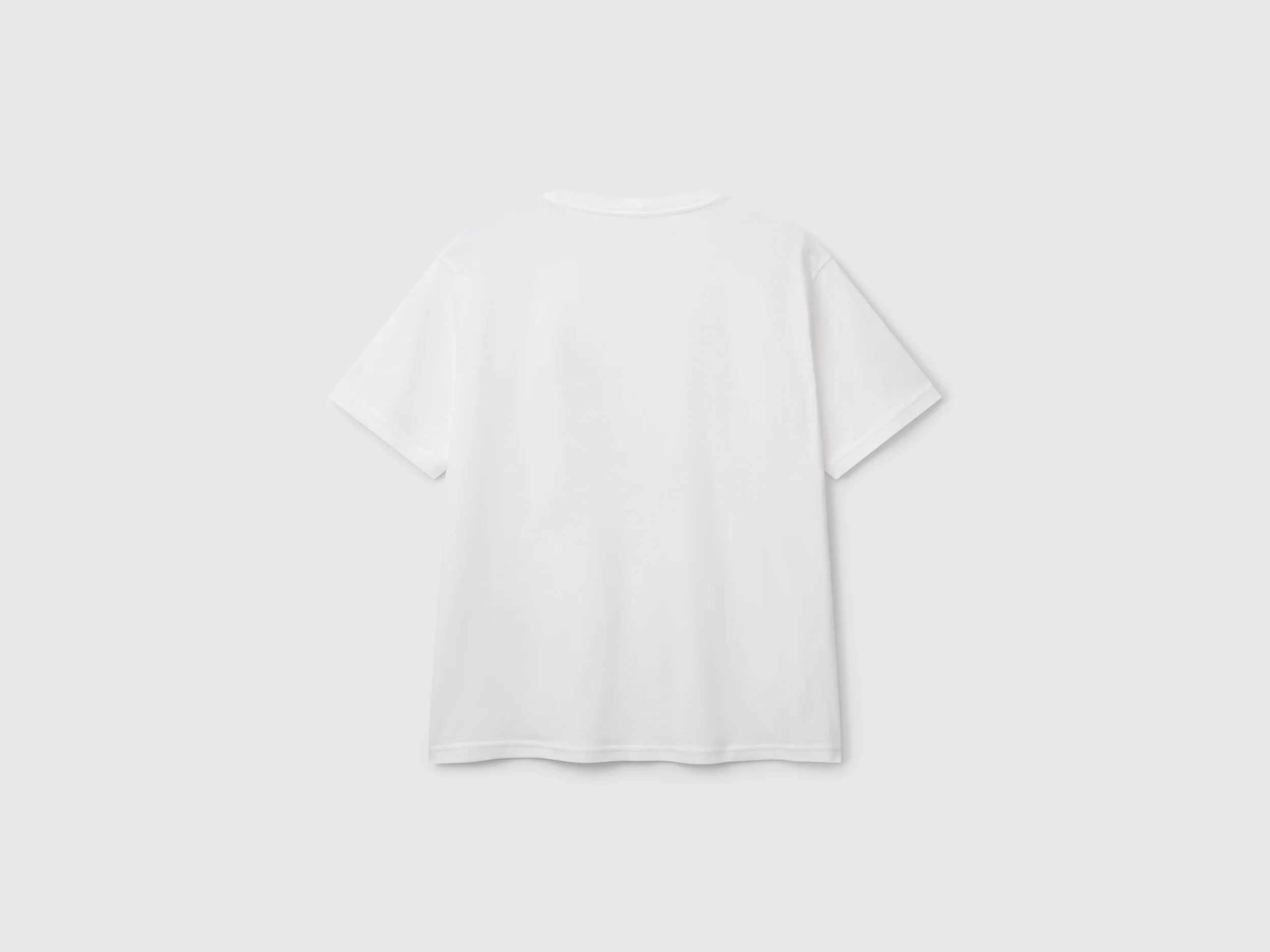 T-shirt in cotone con logo - Image 2