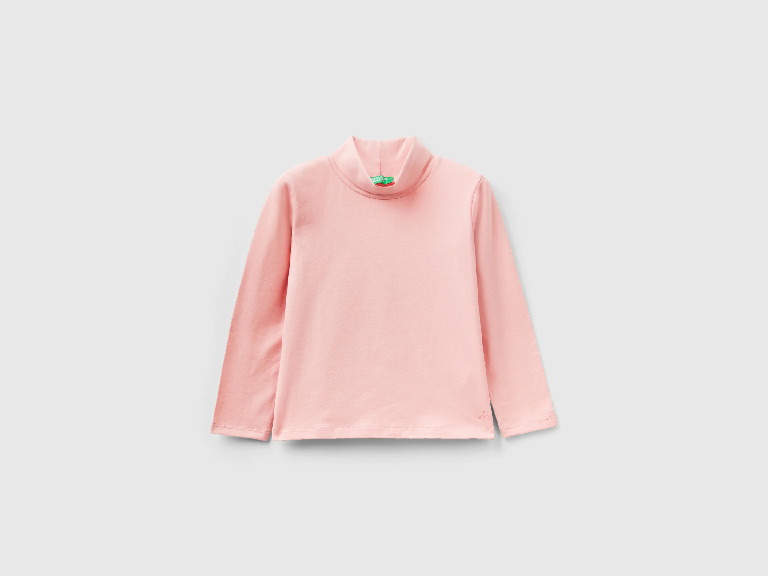 T-shirt lupetto in cotone stretch
