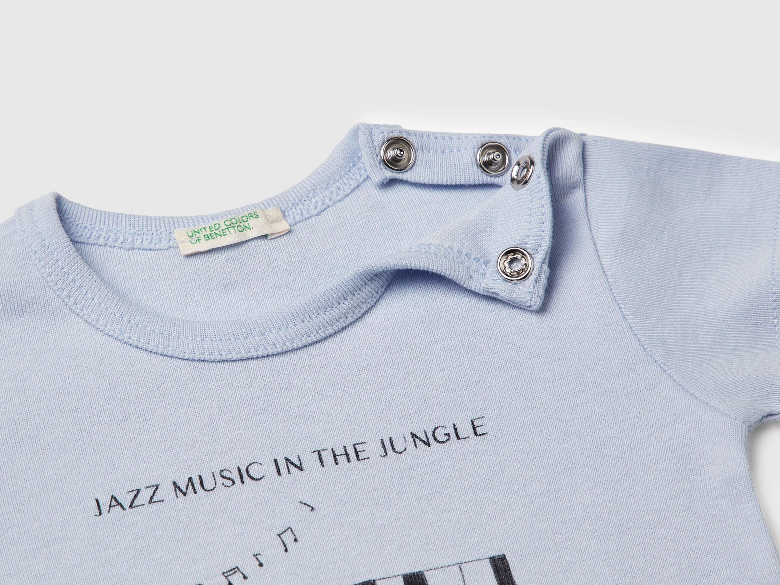 T-shirt manica corta in cotone - Image 3