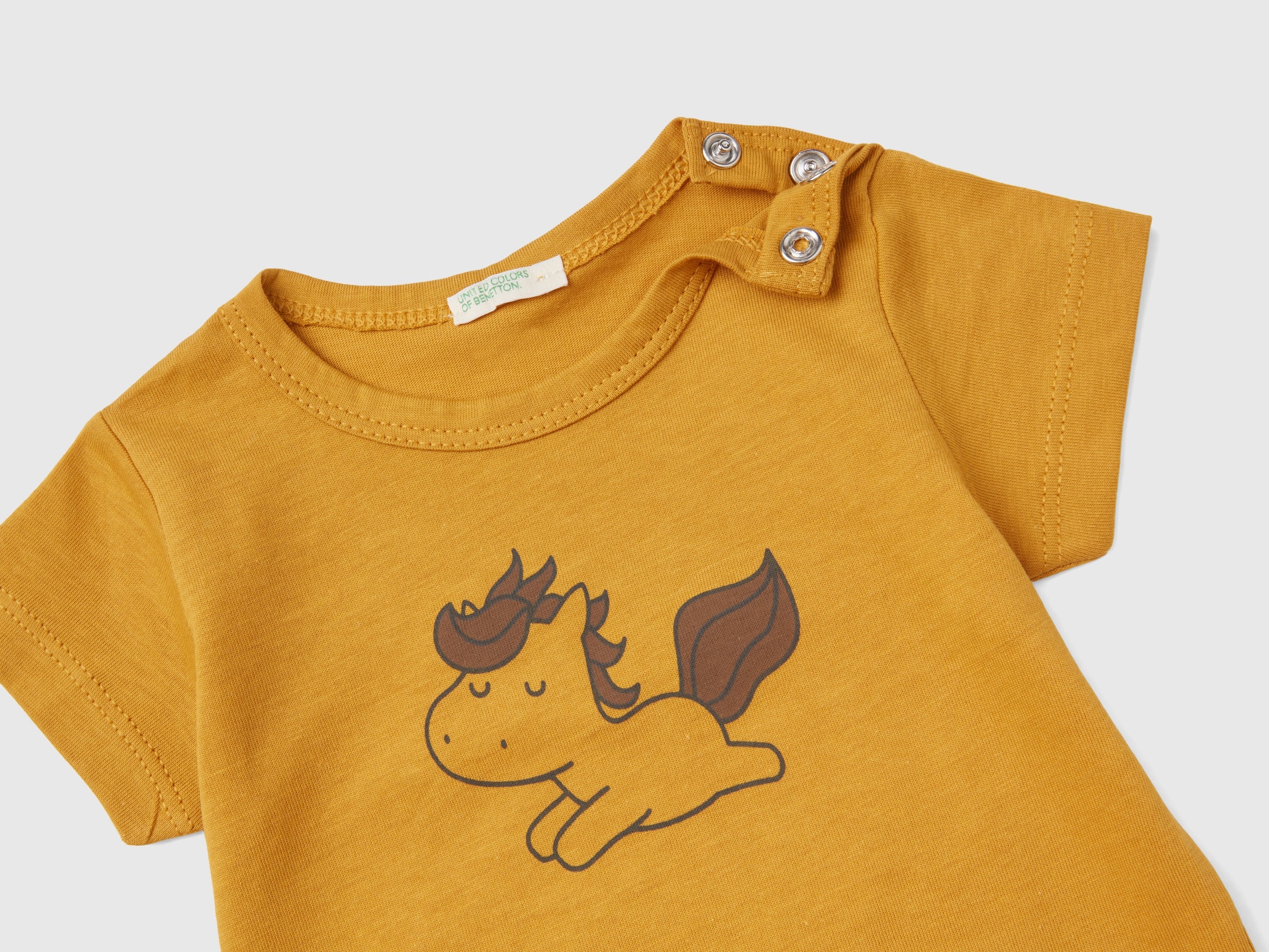 T-shirt manica corta in cotone bio - Image 2