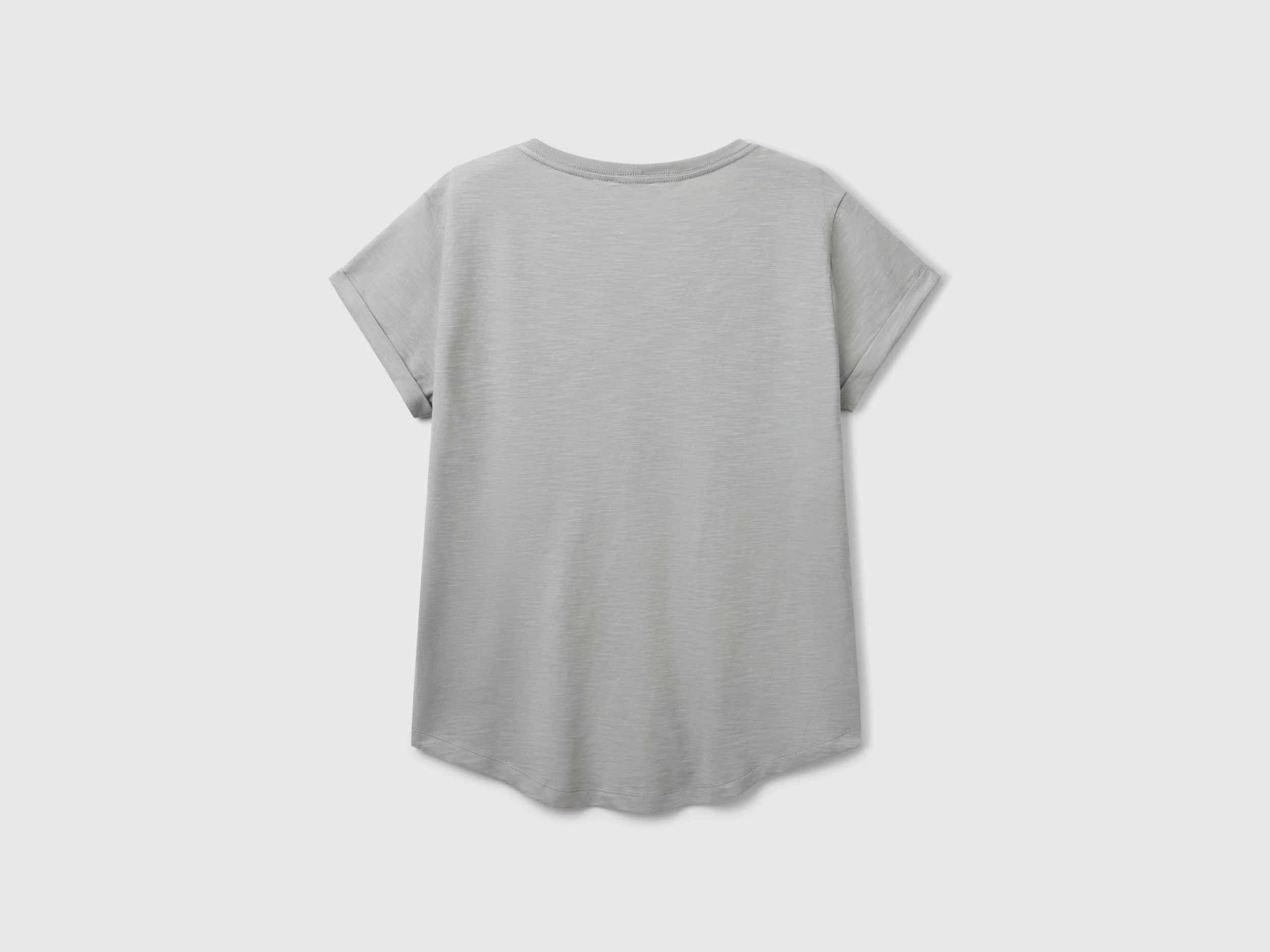 T-shirt manica corta in cotone leggero - Image 2