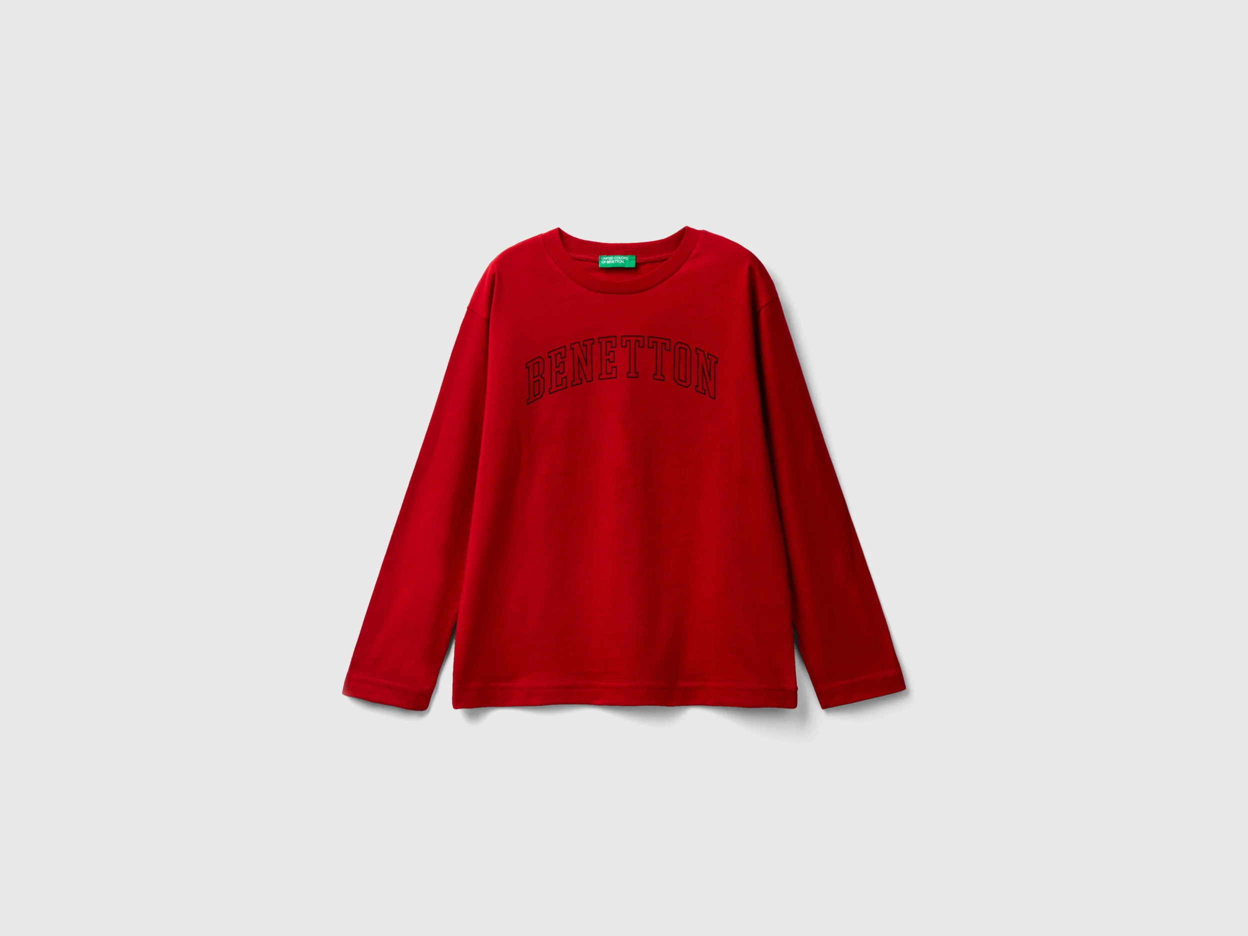 T-shirt manica lunga con logo