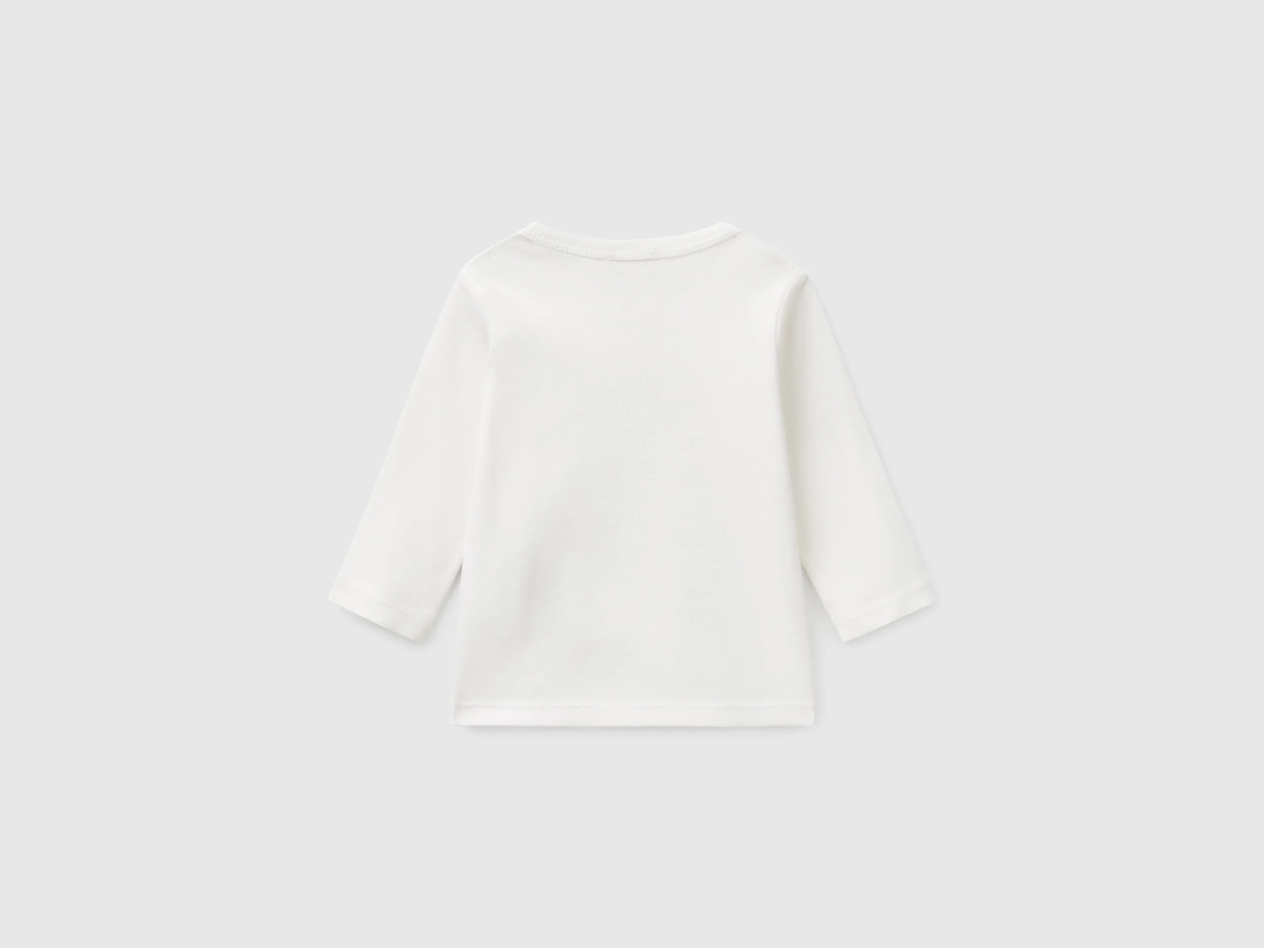 T-shirt manica lunga in cotone - Image 2