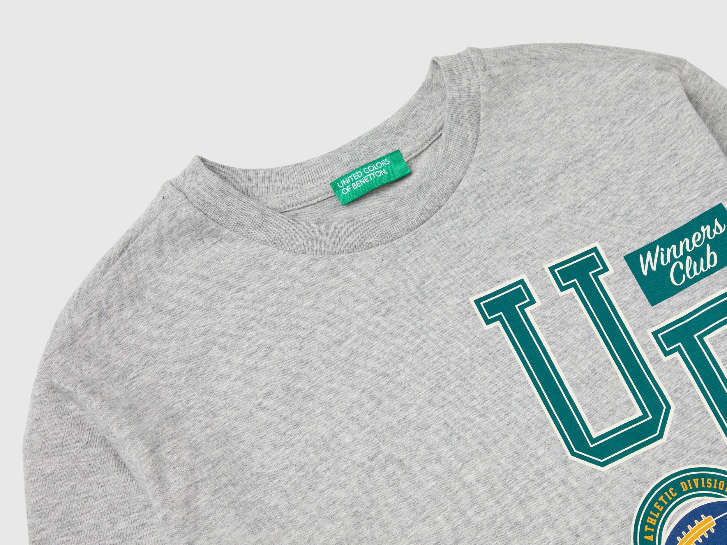 T-shirt manica lunga in cotone bio - Image 3