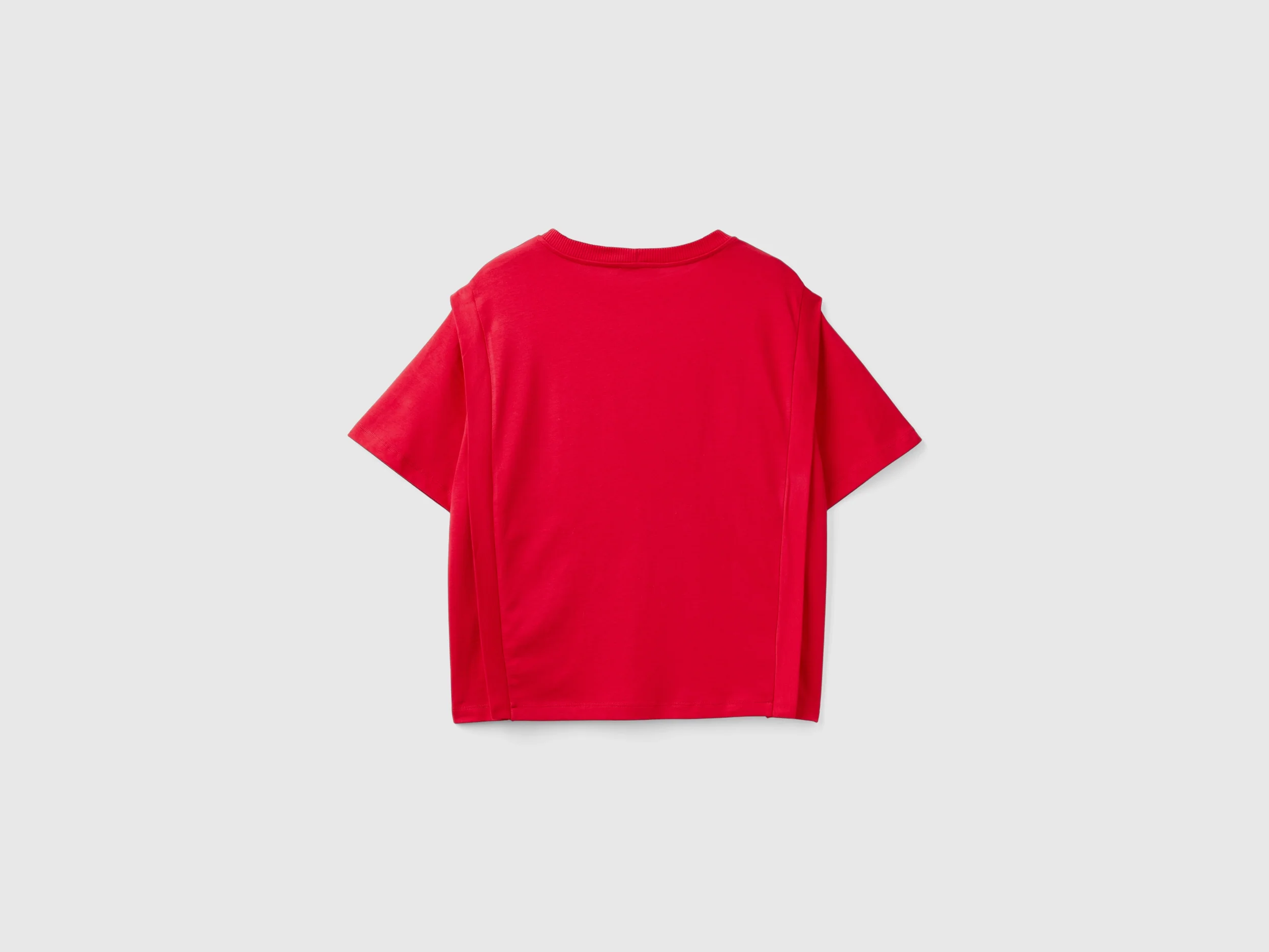 T-shirt regular fit con pieghe - Image 2