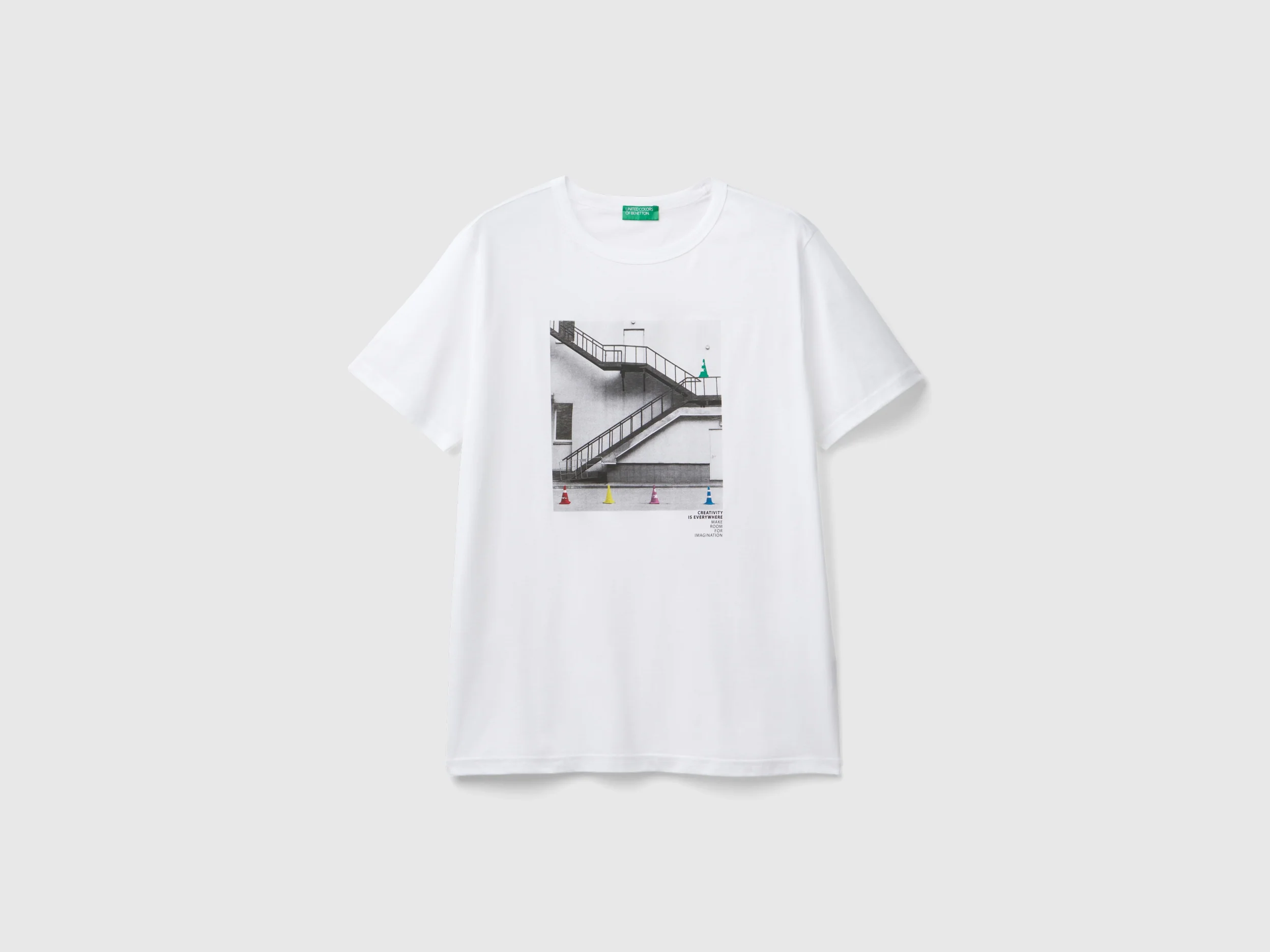 T-shirt regular fit in cotone bio
