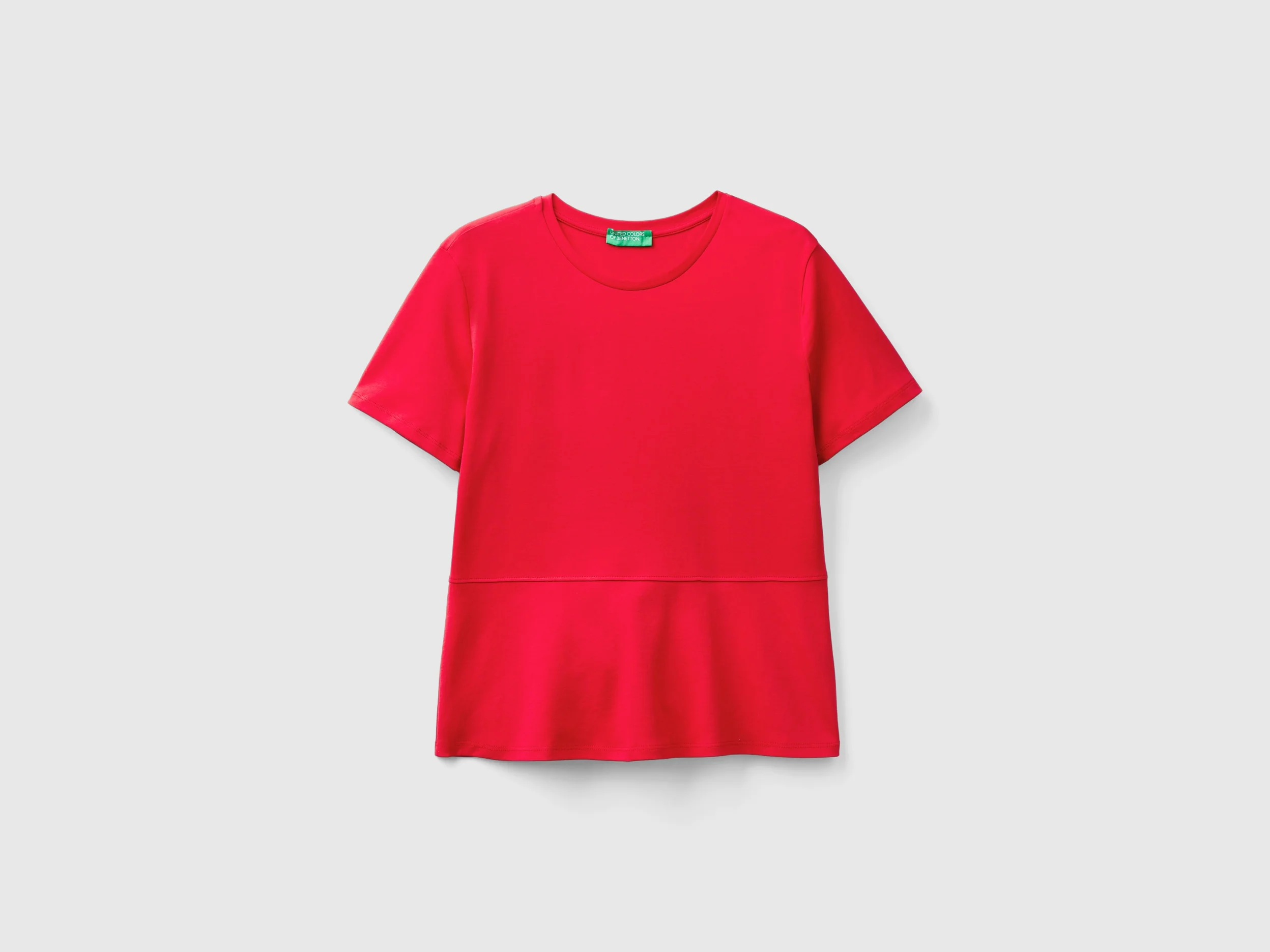 T-shirt slim fit in cotone bio