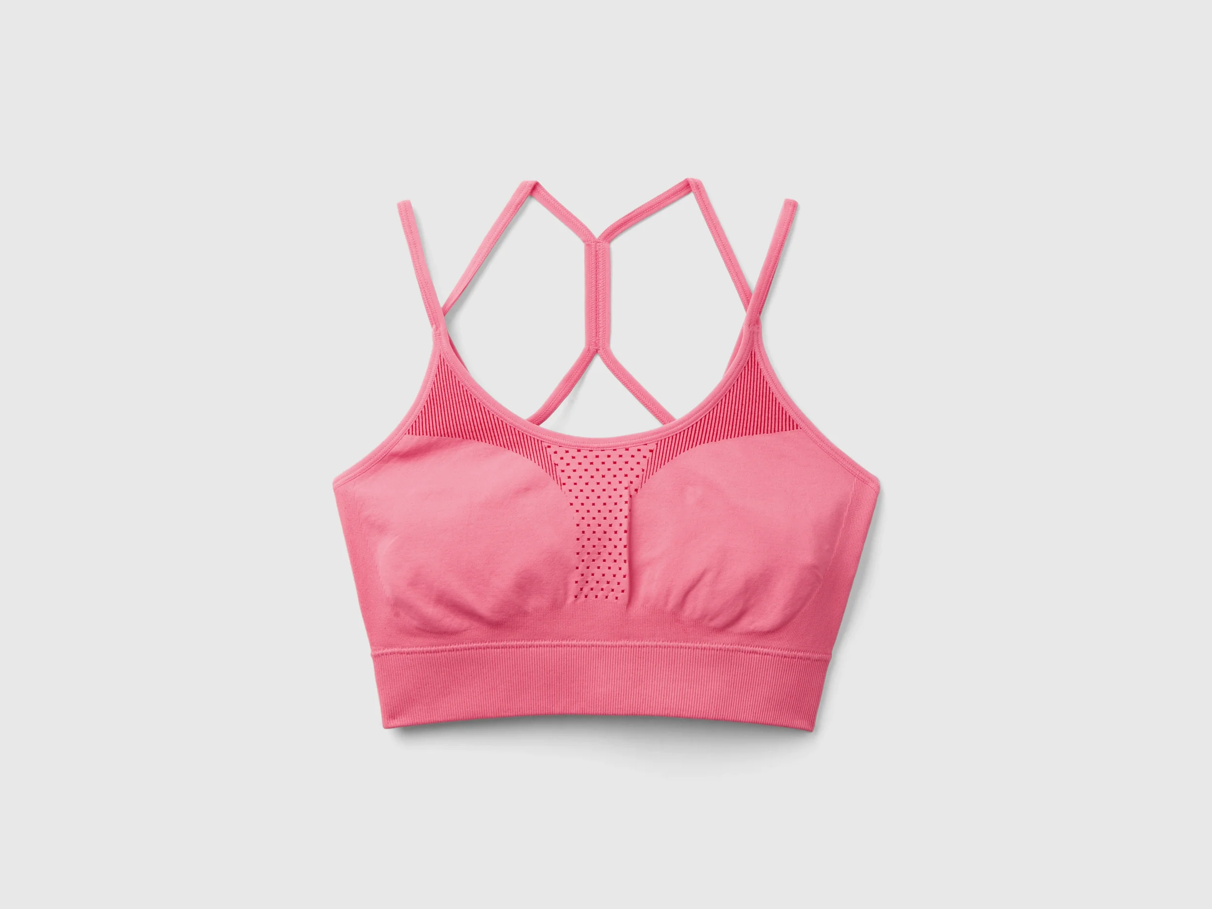 Top bra sportivo senza cuciture