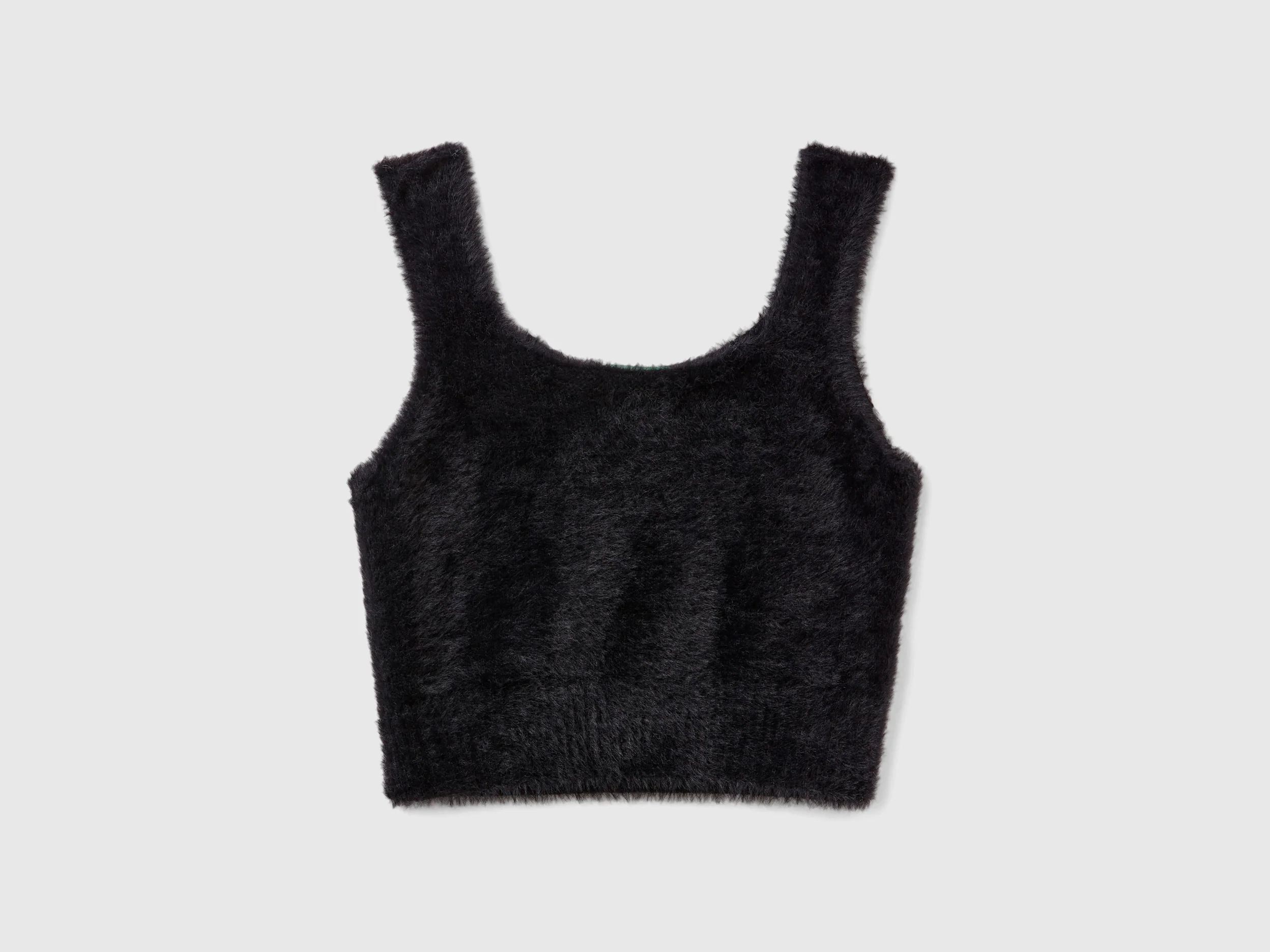 Top in filato peloso