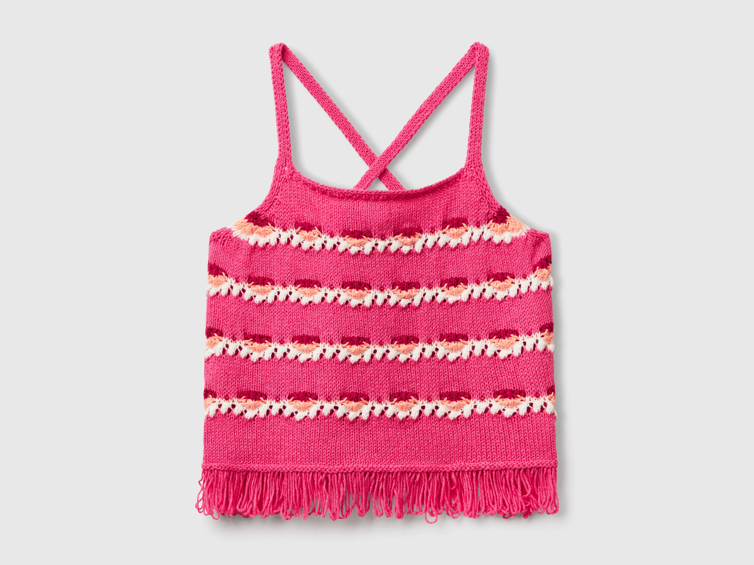 Top in punto crochet