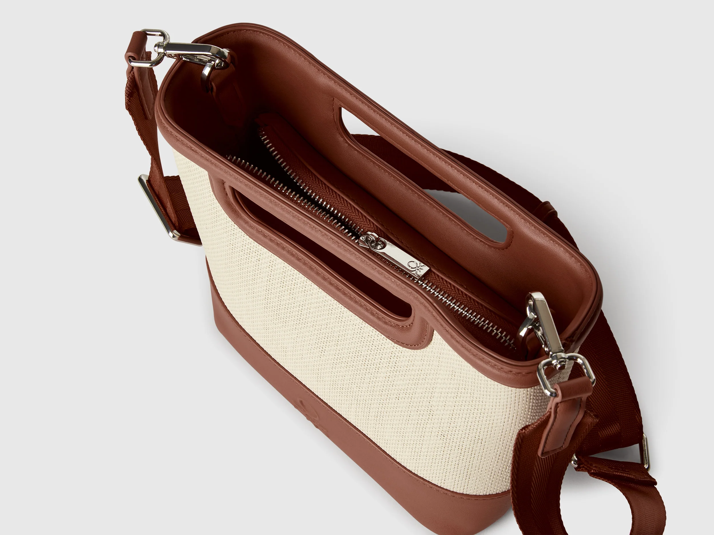 Tote bag media in rafia - Image 3