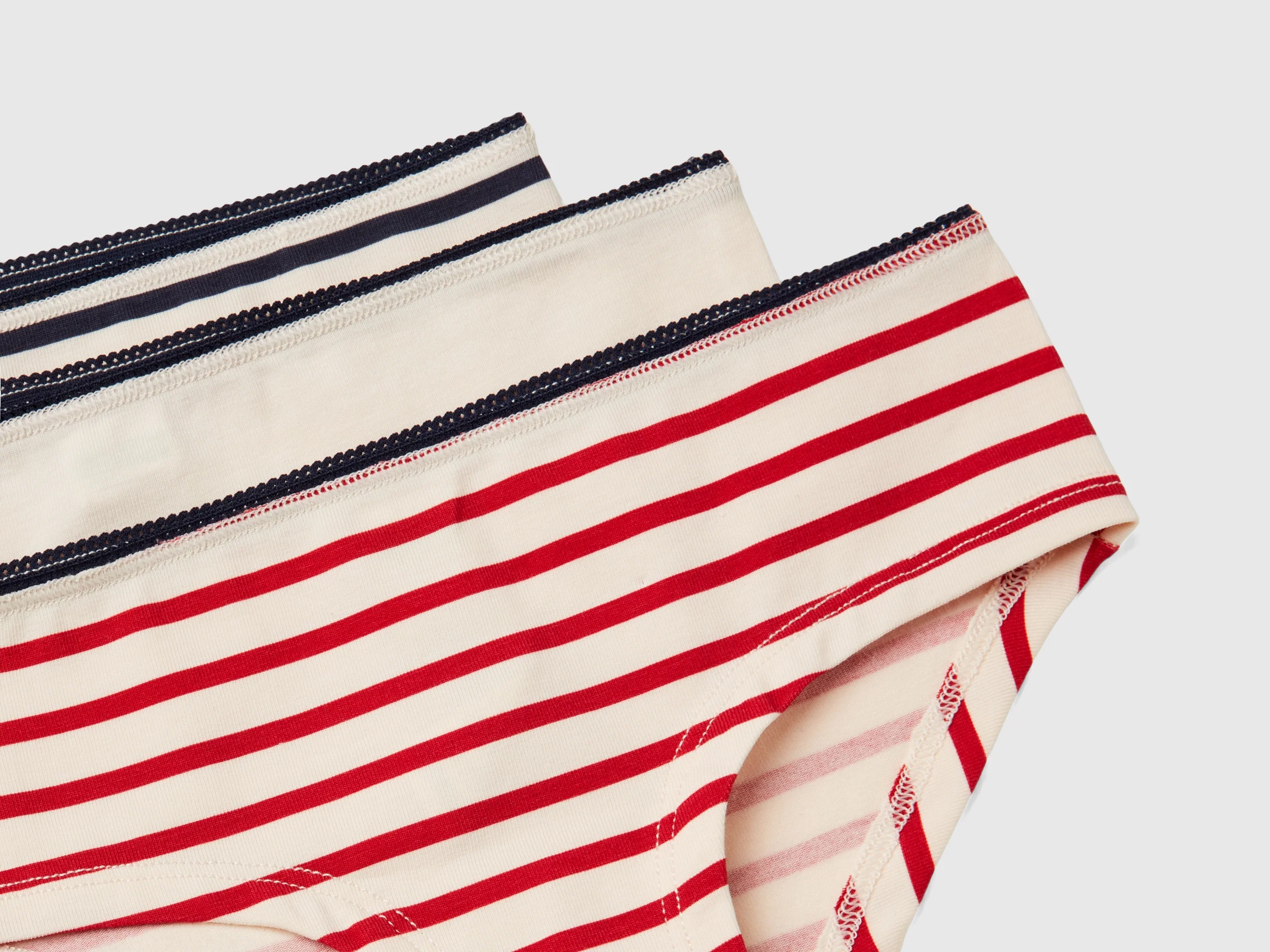 Tre culotte in cotone stretch - Image 3