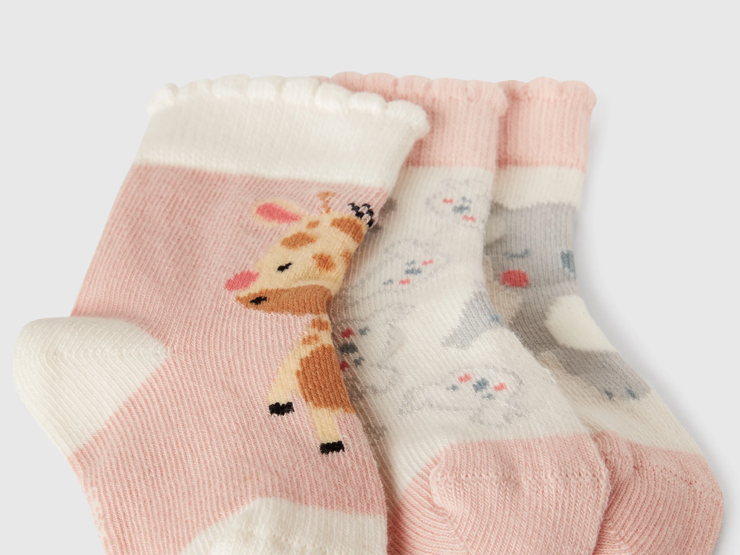 Tre paia di calzini con animaletti - Image 2