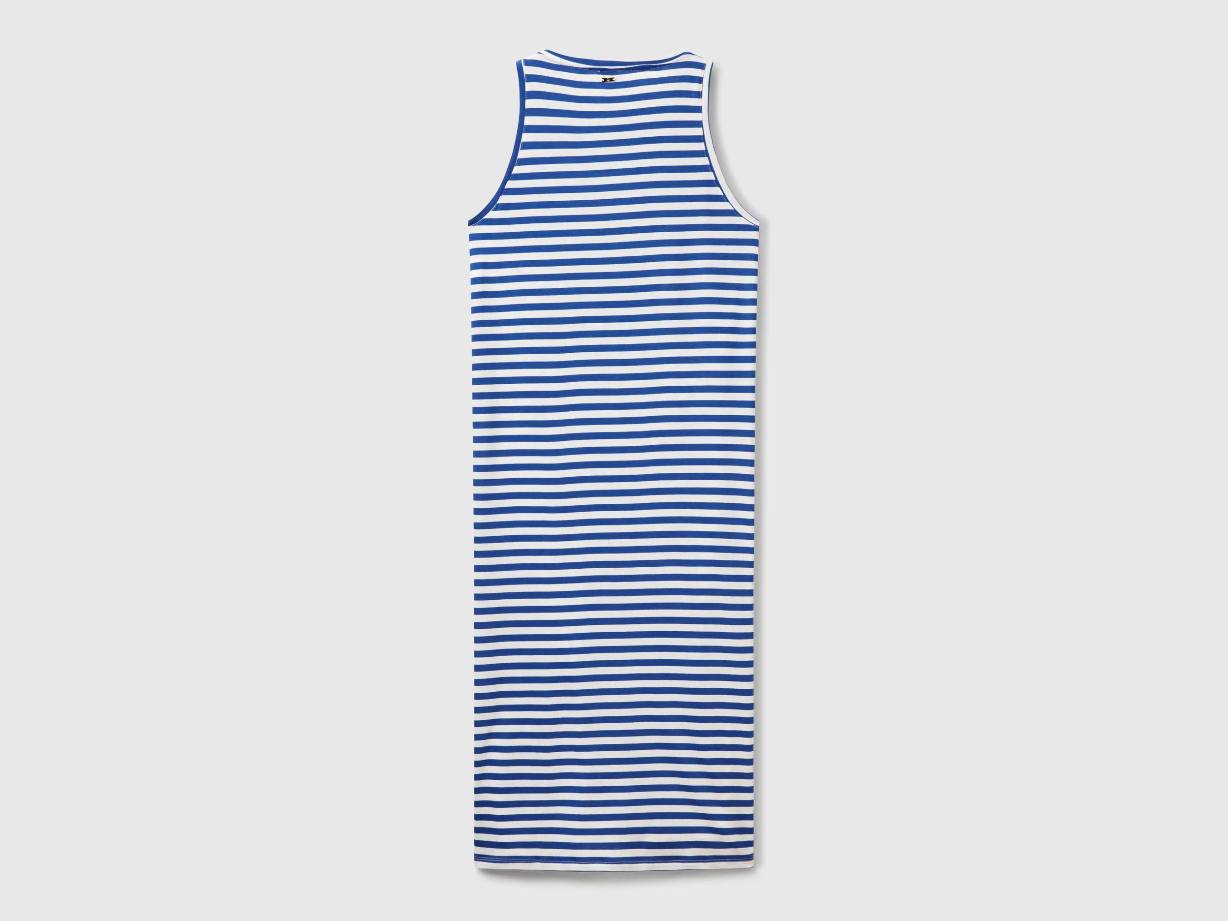 Vestito a righe con spacco - Image 2