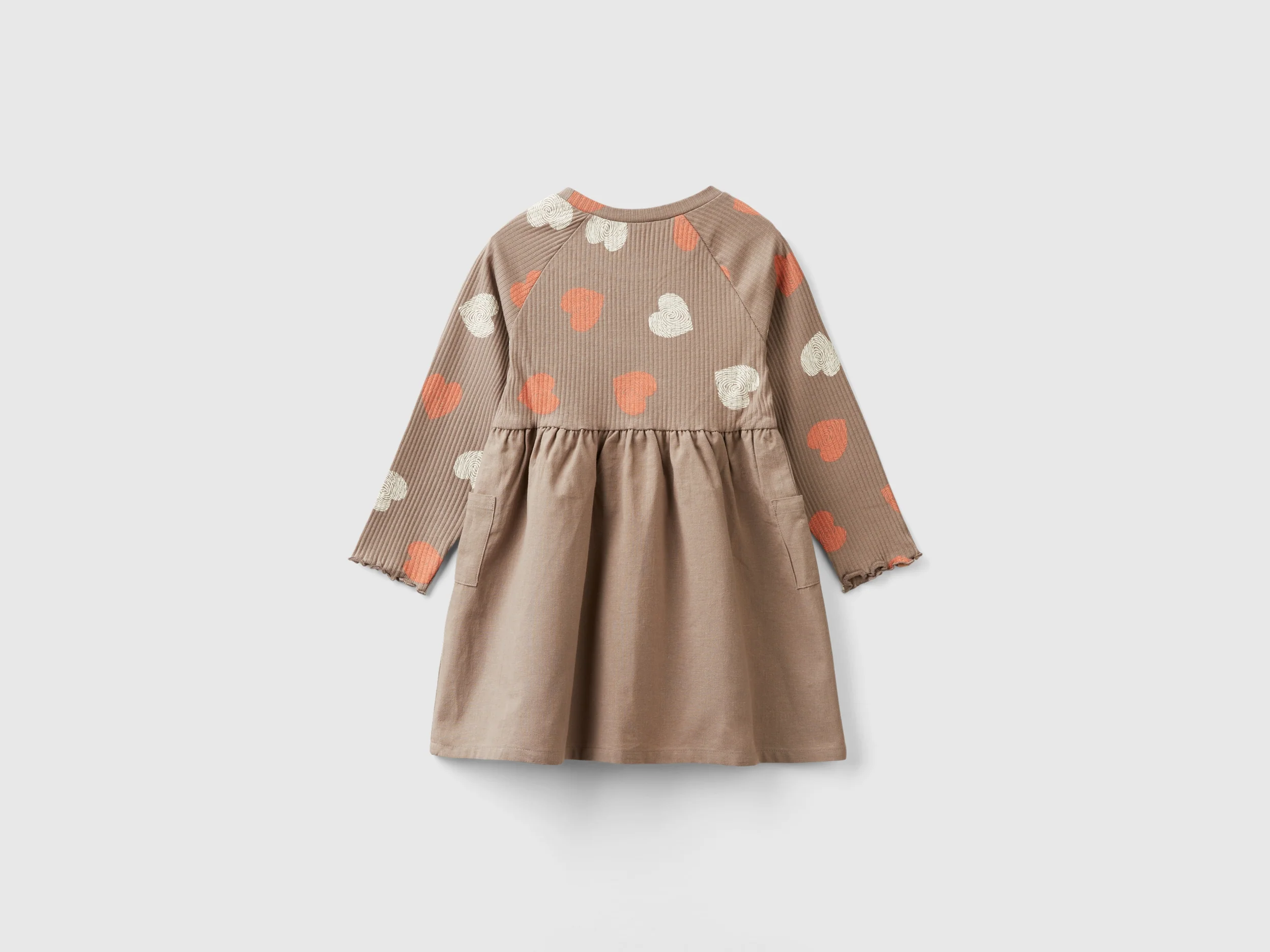 Vestito con stampa e bottoni - Image 2