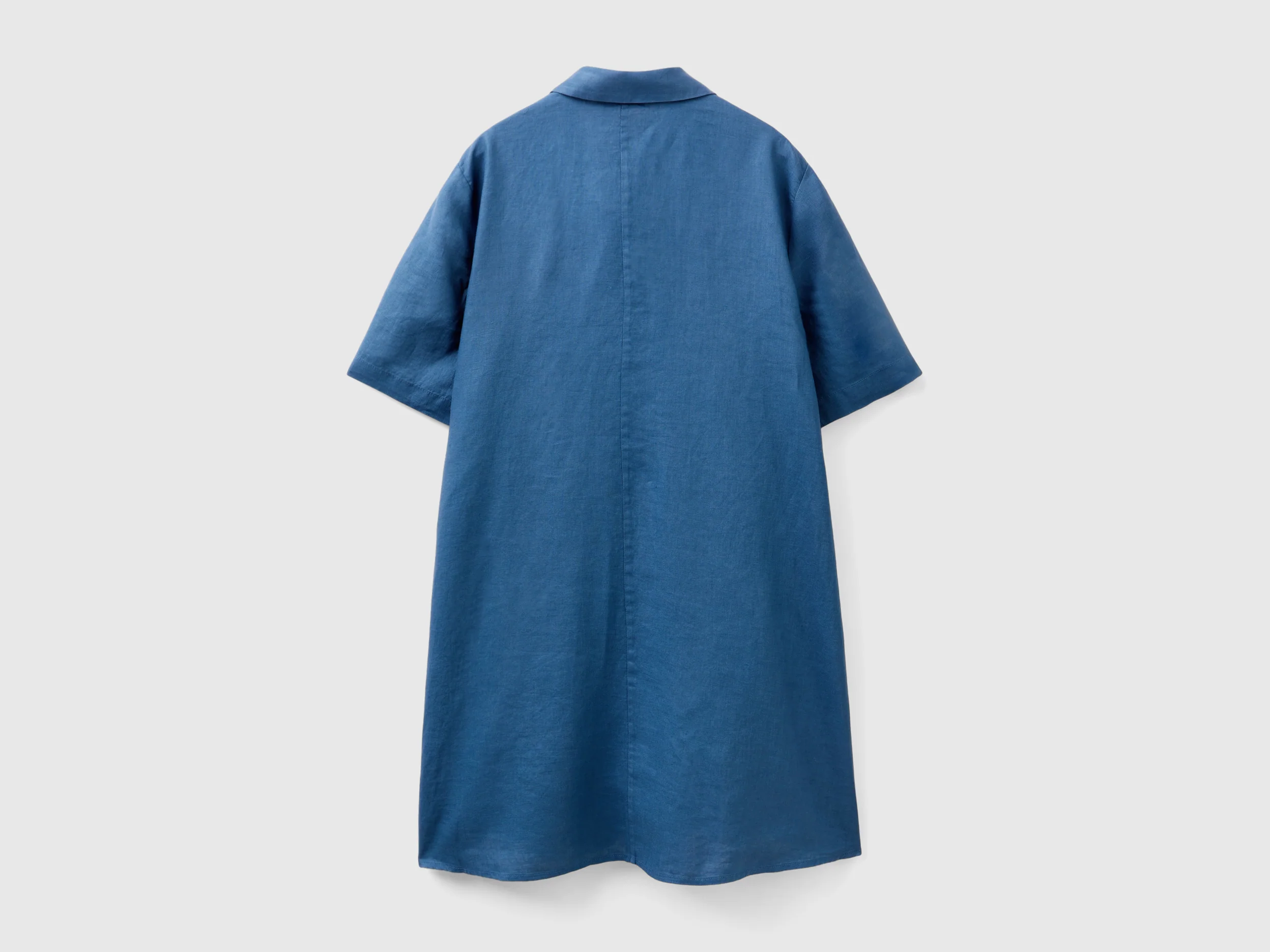 Vestito corto in puro lino - Image 2