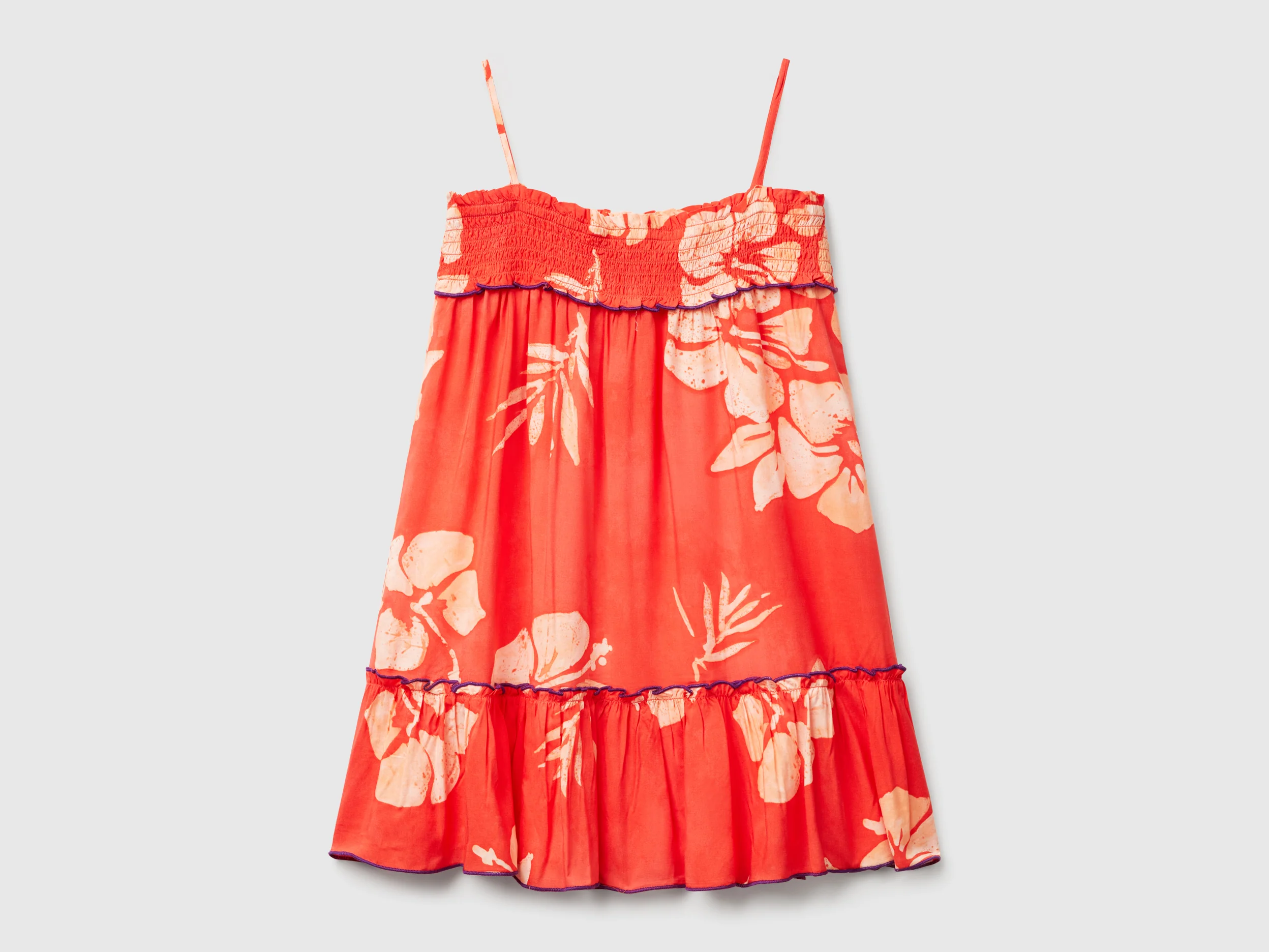 Vestito fluido con stampa fiori - Image 2