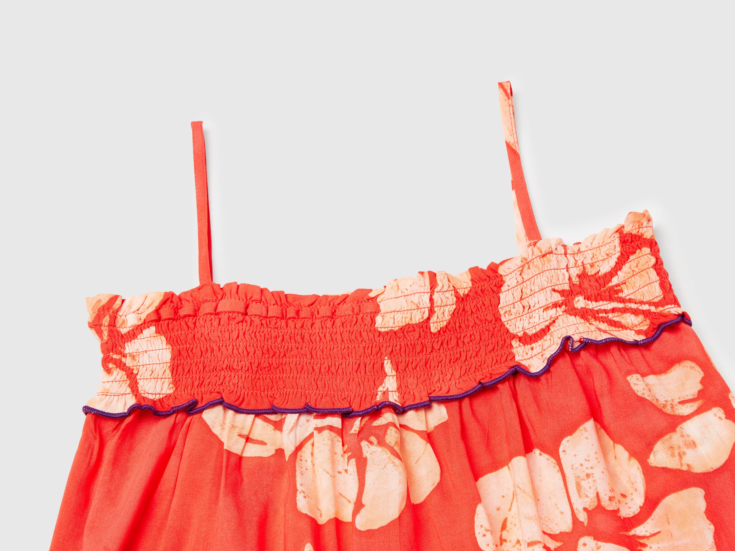 Vestito fluido con stampa fiori - Image 3