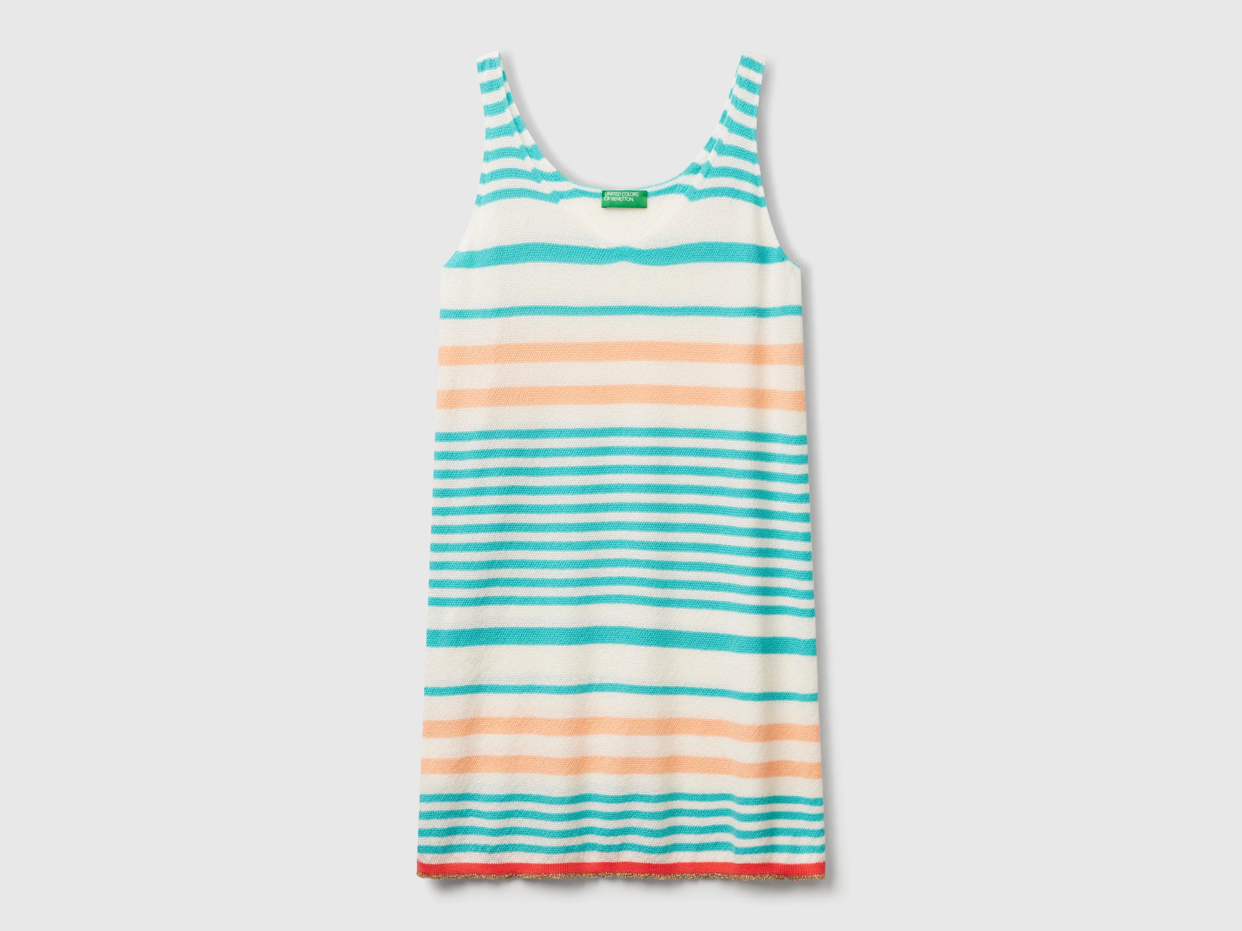 Vestito in maglia a righe