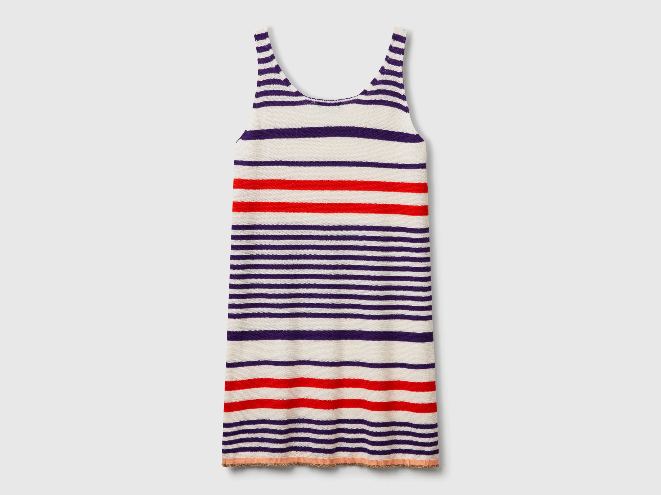 Vestito in maglia a righe - Image 2