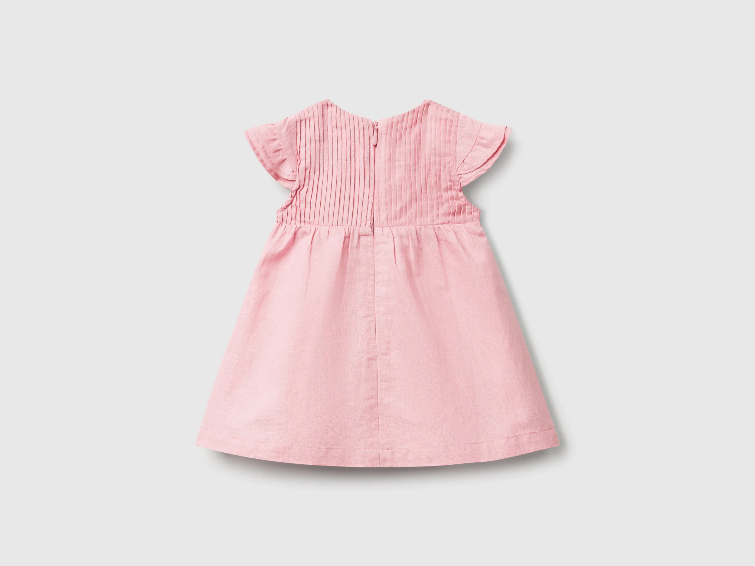 Vestito in misto lino e cotone - Image 2