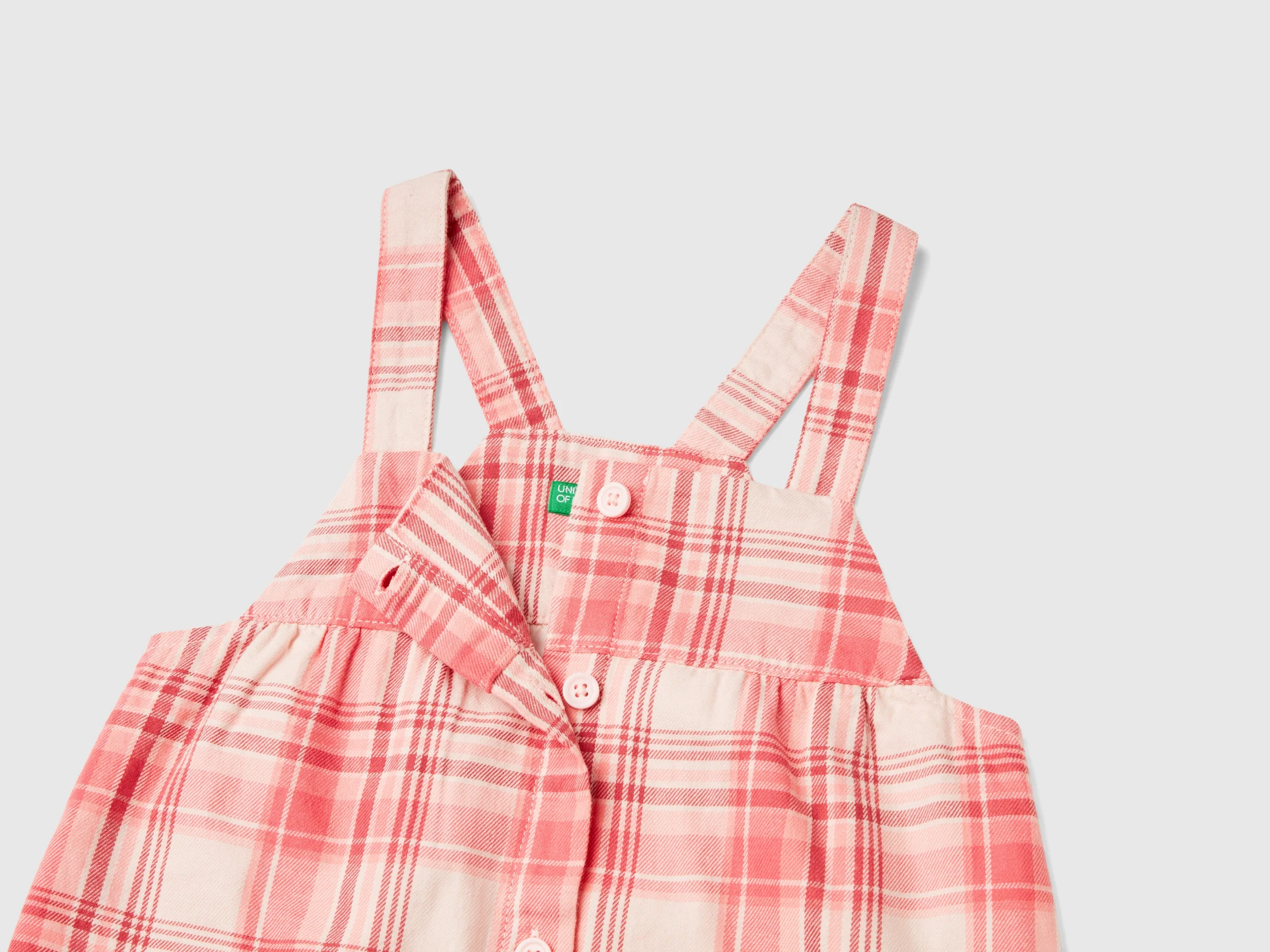 Vestito salopette tartan - Image 3