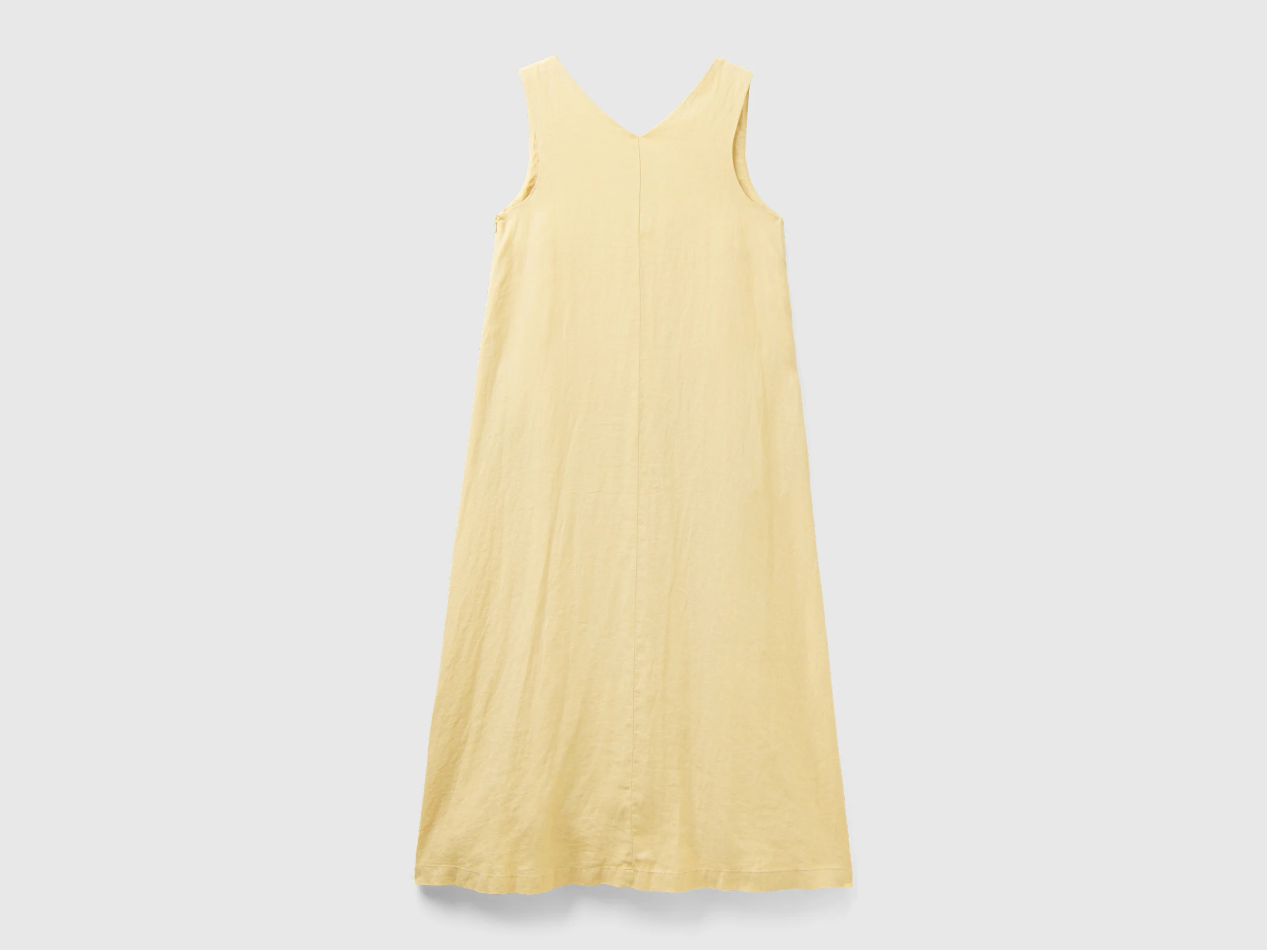 Vestito smanicato in puro lino - Image 2