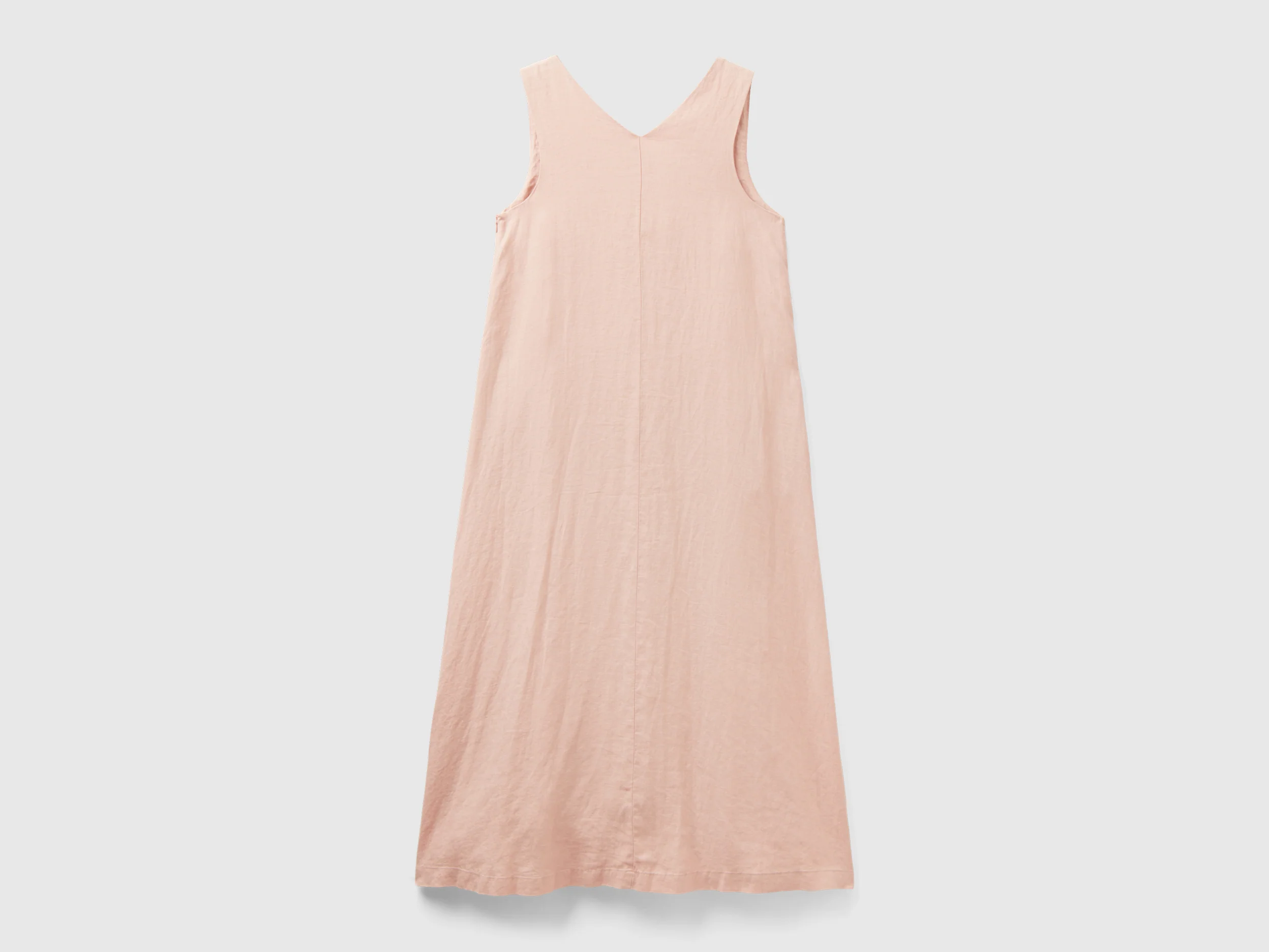 Vestito smanicato in puro lino - Image 2